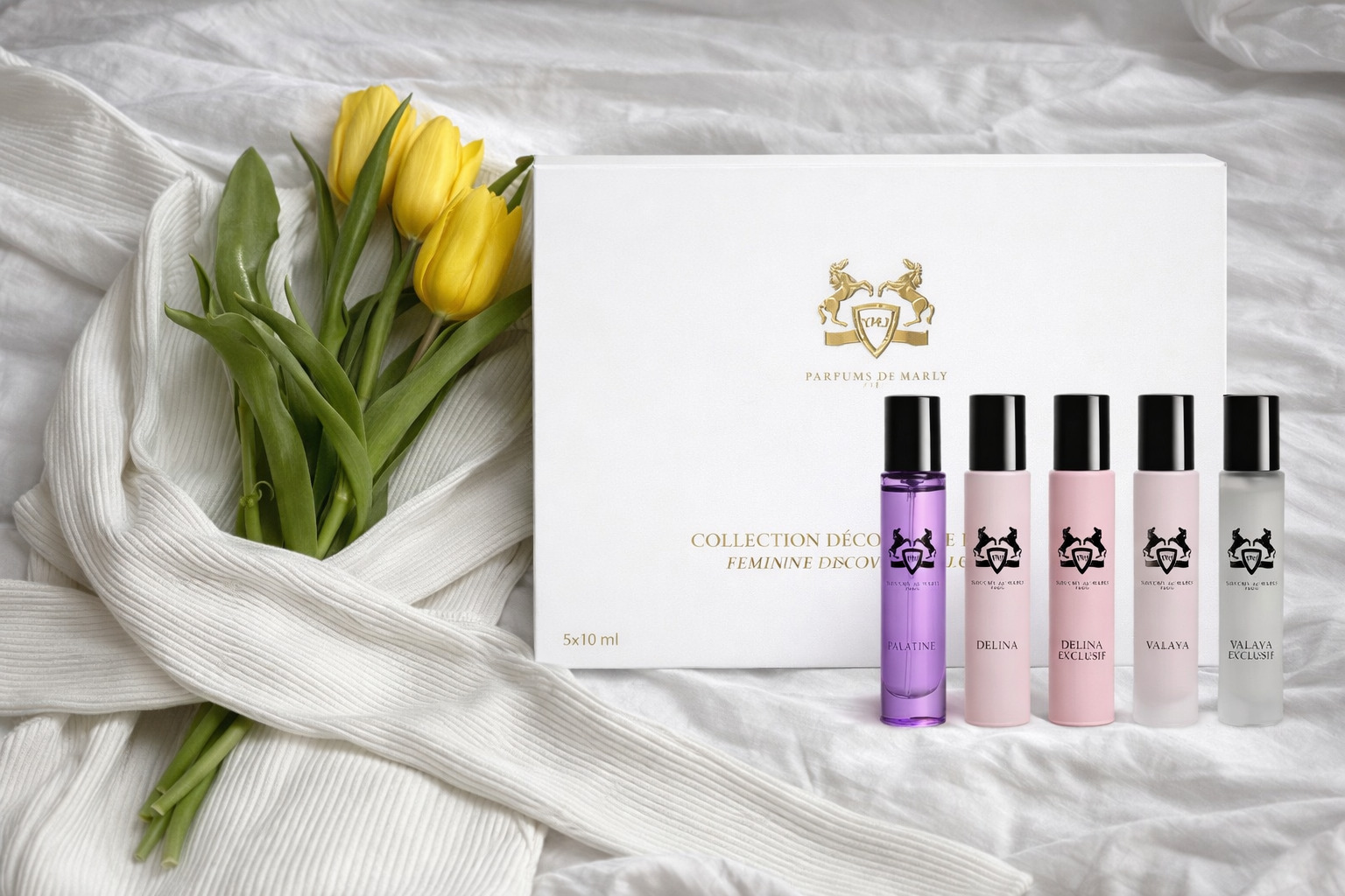 Женский парфюмерный набор Parfums de Marly Feminine Discovery Collection на 8 марта 2026 - Barle