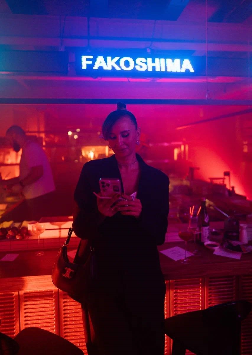 Елена Барданова — парфюмерный стилист и директор бутика Barle на премьере аромата Fakoshima Secret Venue в Москве